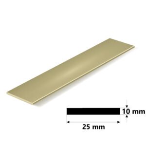 Pirinç Lama 10x25 mm