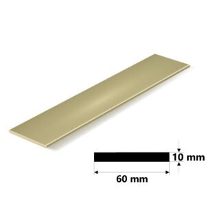 Pirinç Lama 10x60 mm