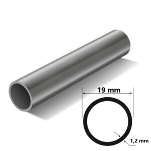 Paslanmaz Çelik Boru Çap 19 mm Et Kalınlığı 1,2 mm