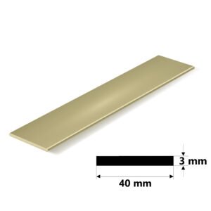 Pirinç Lama 3x40 mm