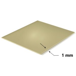 Pirinç Levha Plaka 1 mm