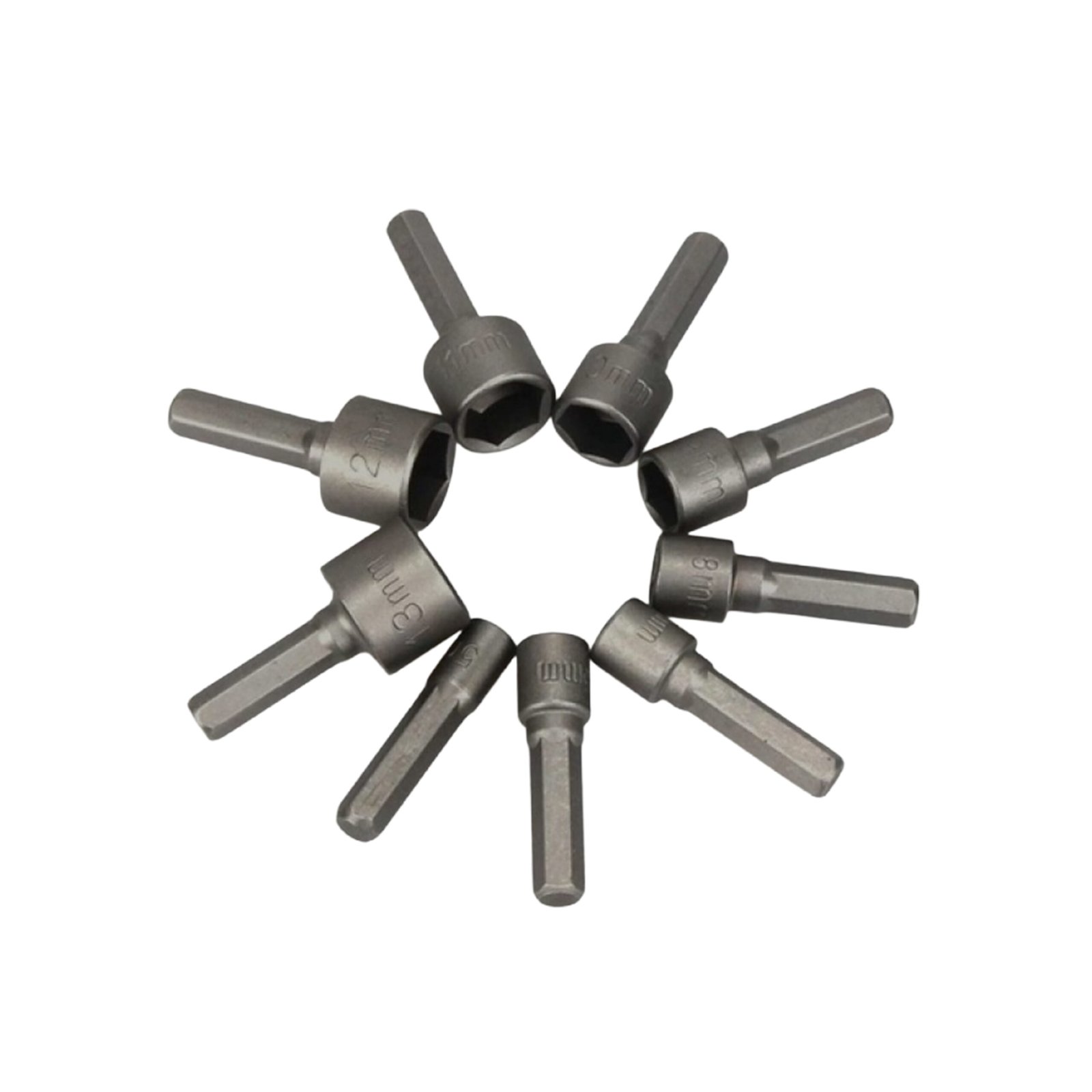Matkap ve Tornavida İçin 9’lu Manyetik Somun Adaptör Seti