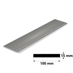 Paslanmaz Çelik Lama 15x100 mm