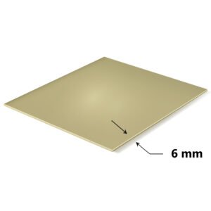 Pirinç Levha Plaka 6 mm